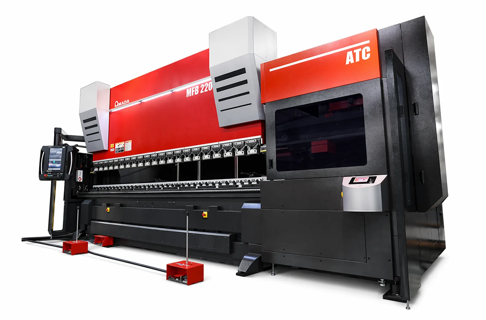 Amada CNC press brake at FabTek Industries