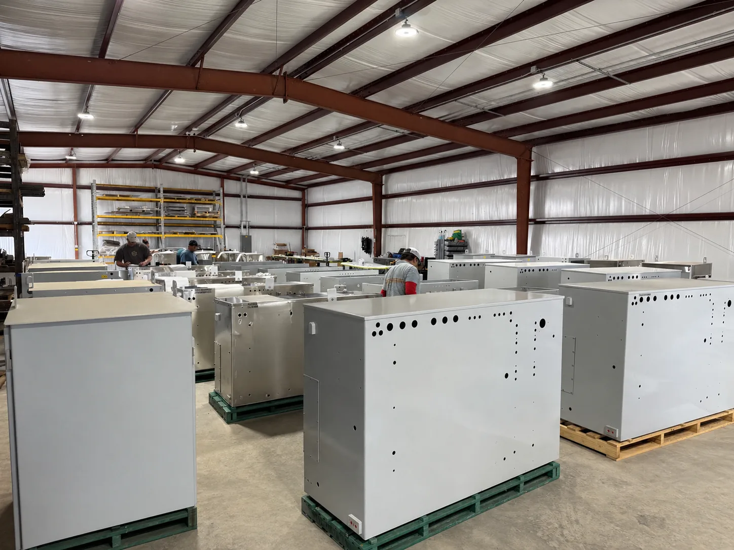 Inside the FabTek Industries fabrication facility