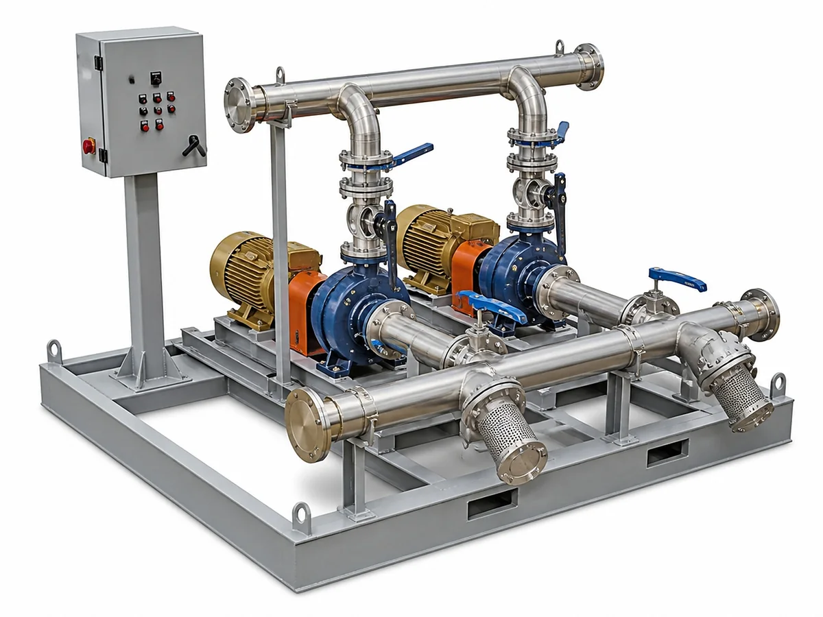 CDU, Pump & Chiller Skids