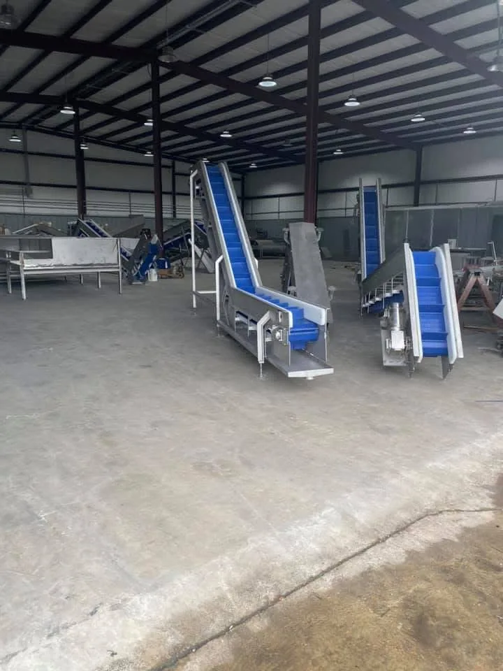 Conveyors staged — FabTek Industries
