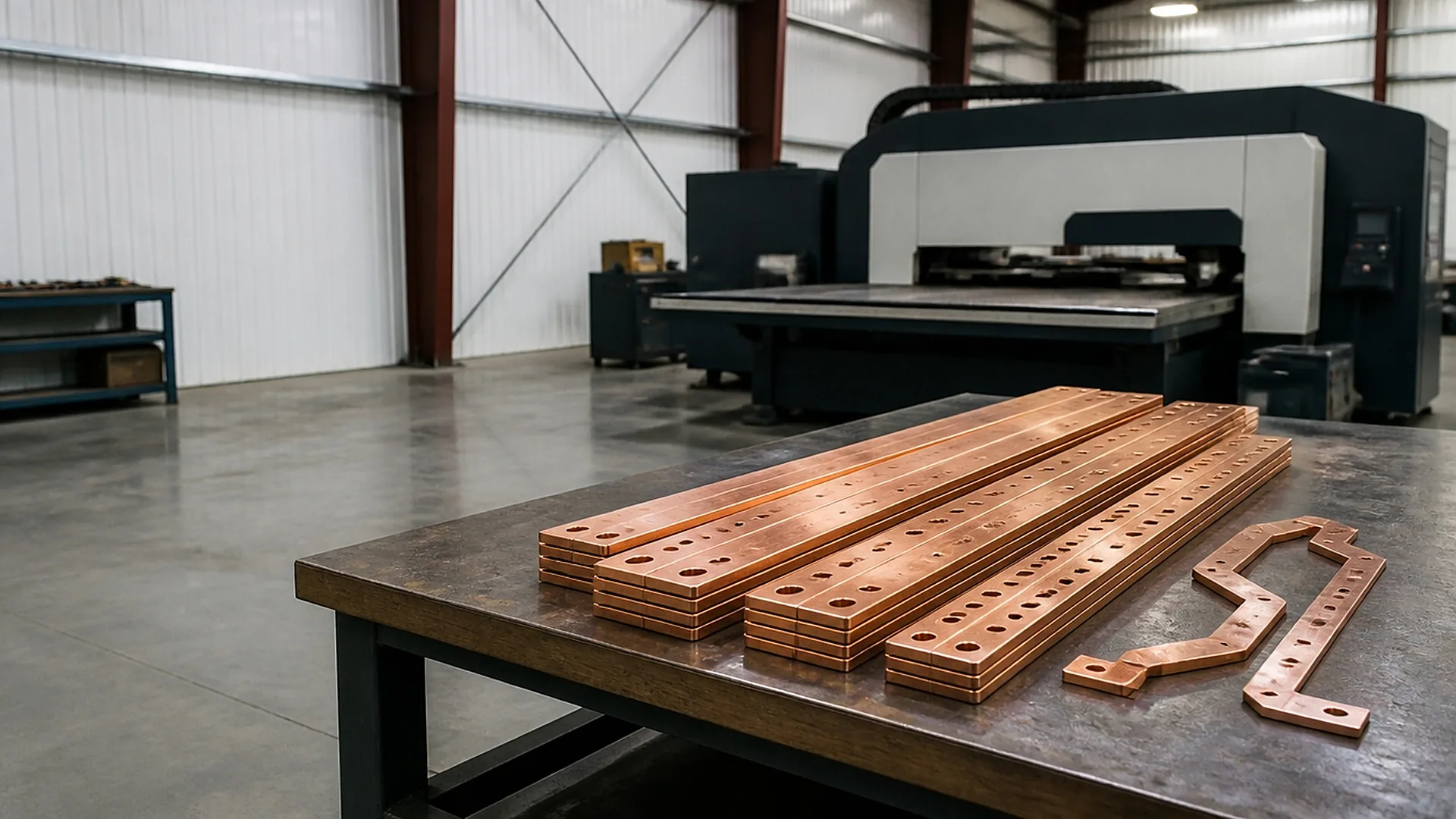 Copper & Aluminum Bus Bar Fabrication — FabTek Industries