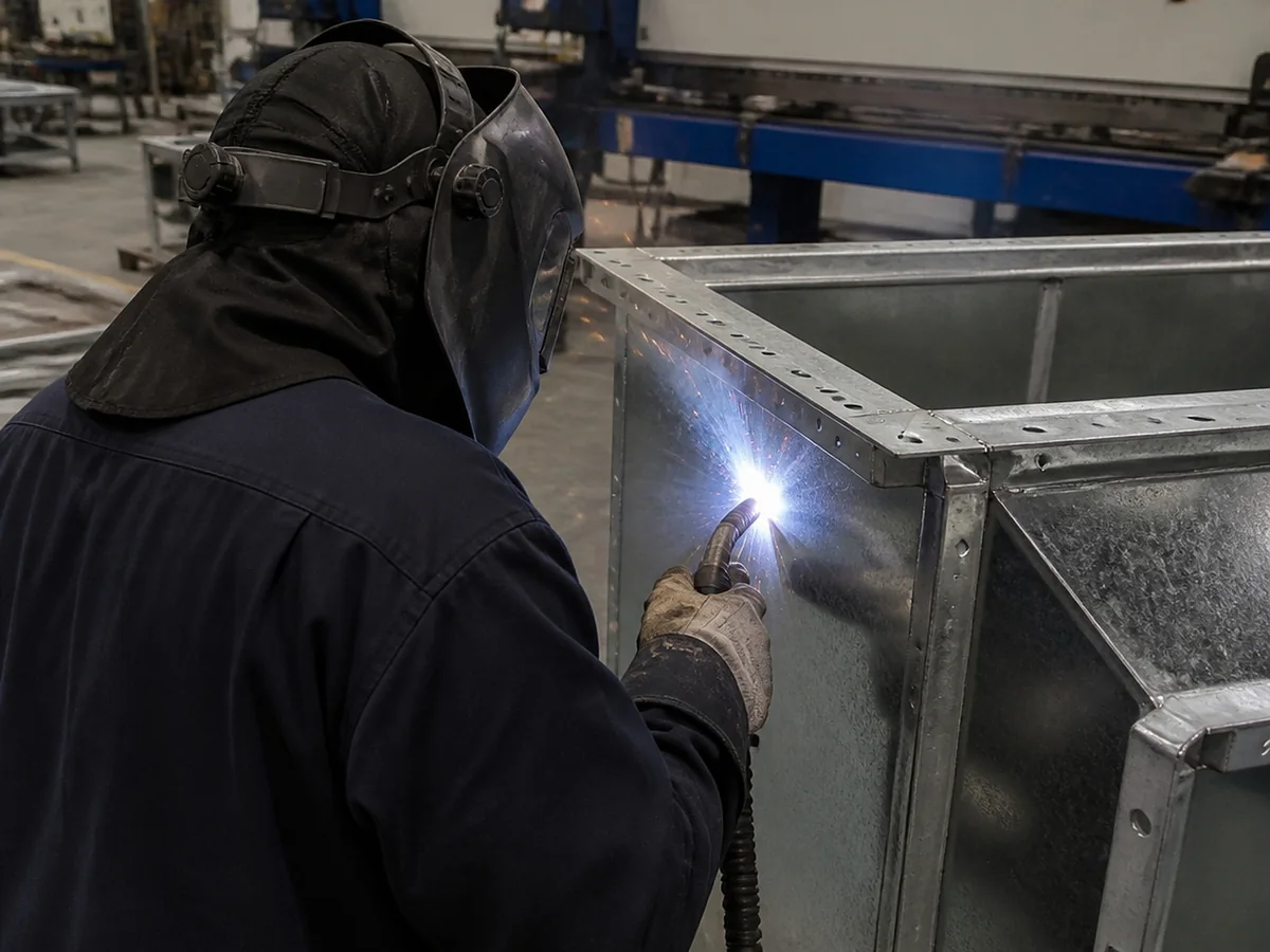 HVAC Ductwork & Plenums fabricated by FabTek Industries