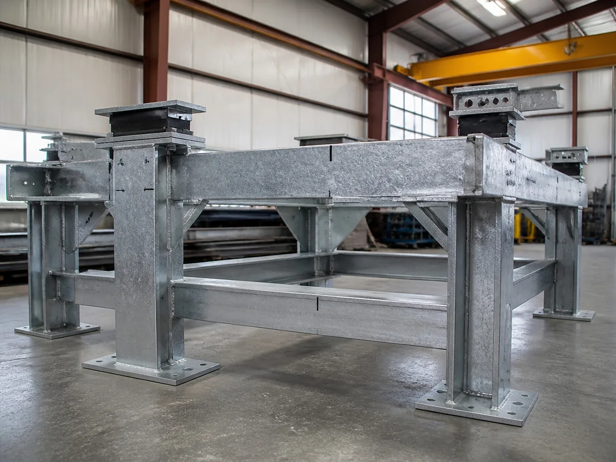 Galvanized equipment dunnage — FabTek Industries