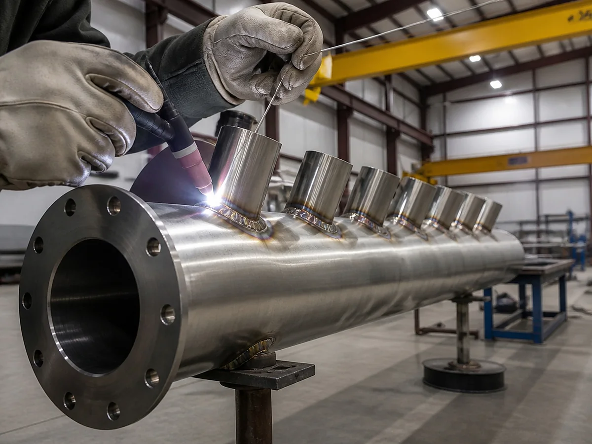 Manifolds & Headers fabricated by FabTek Industries