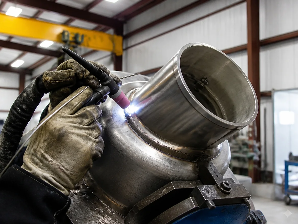 GTAW on stainless — FabTek Industries