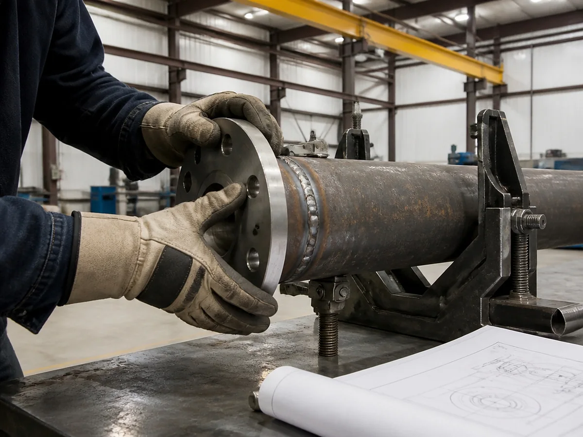Fit-up and tacking — FabTek Industries