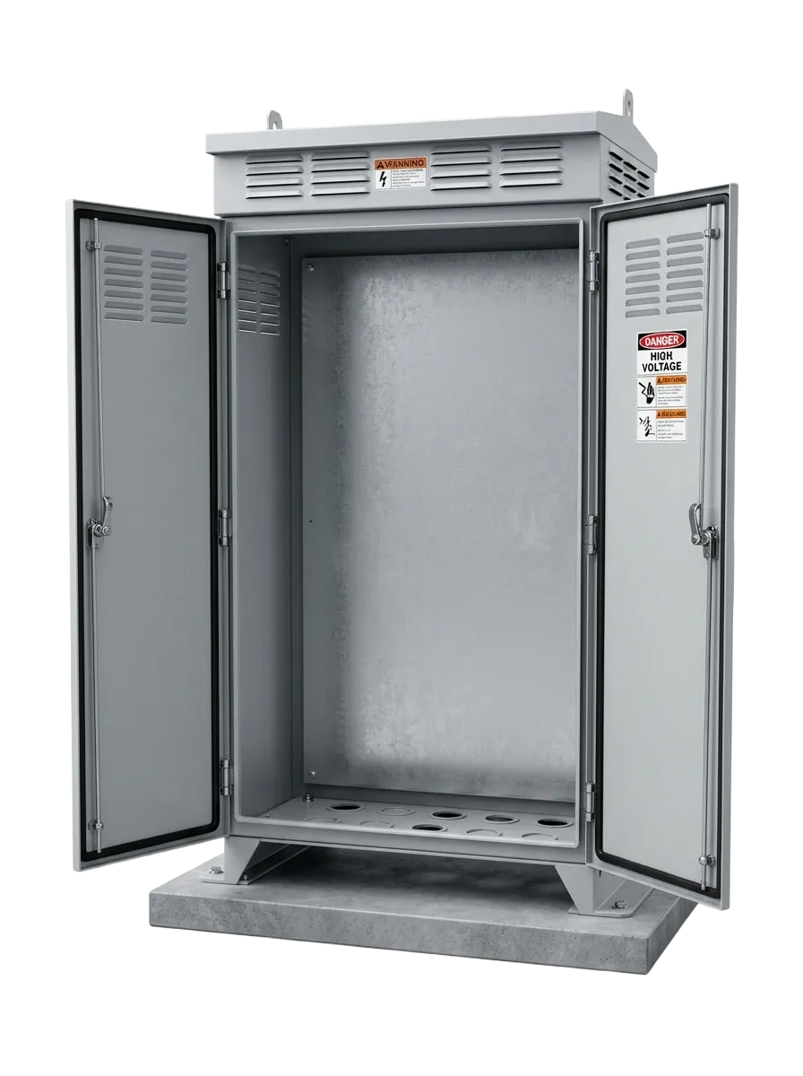 Free-standing enclosure