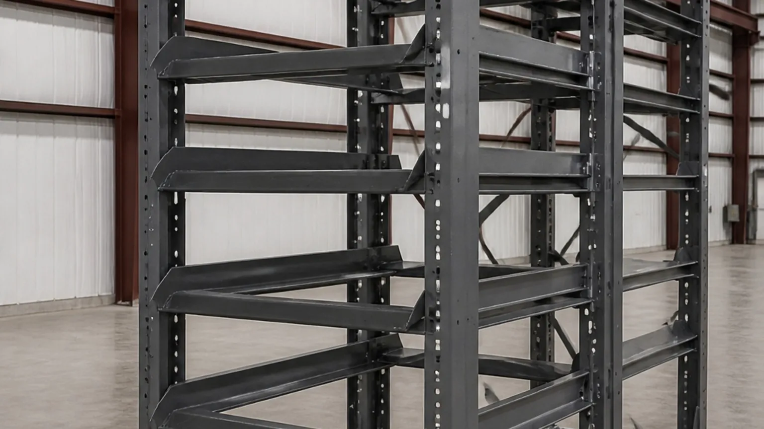 Welded battery rack frame — FabTek Industries