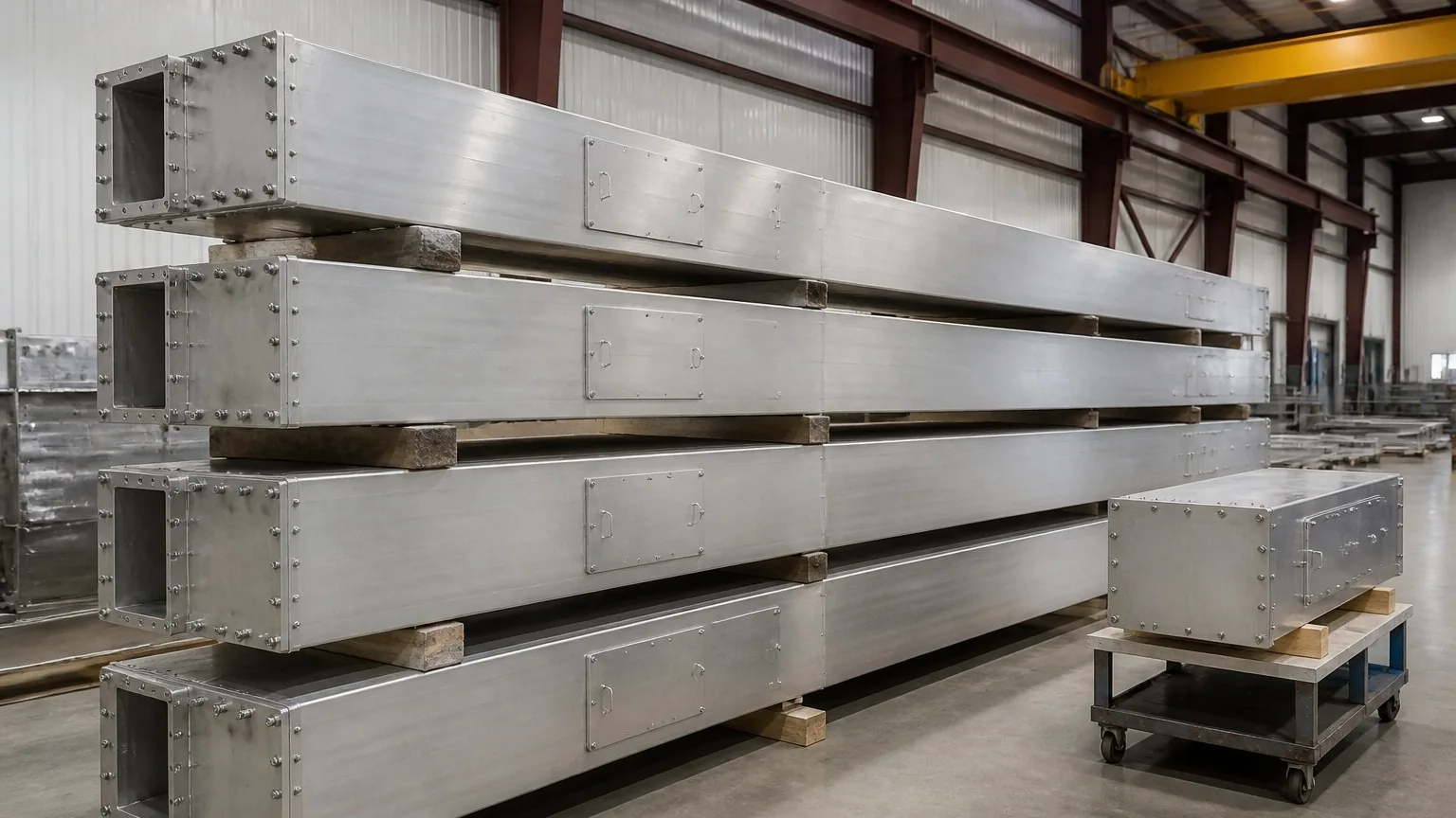 Housing sections staged — FabTek Industries