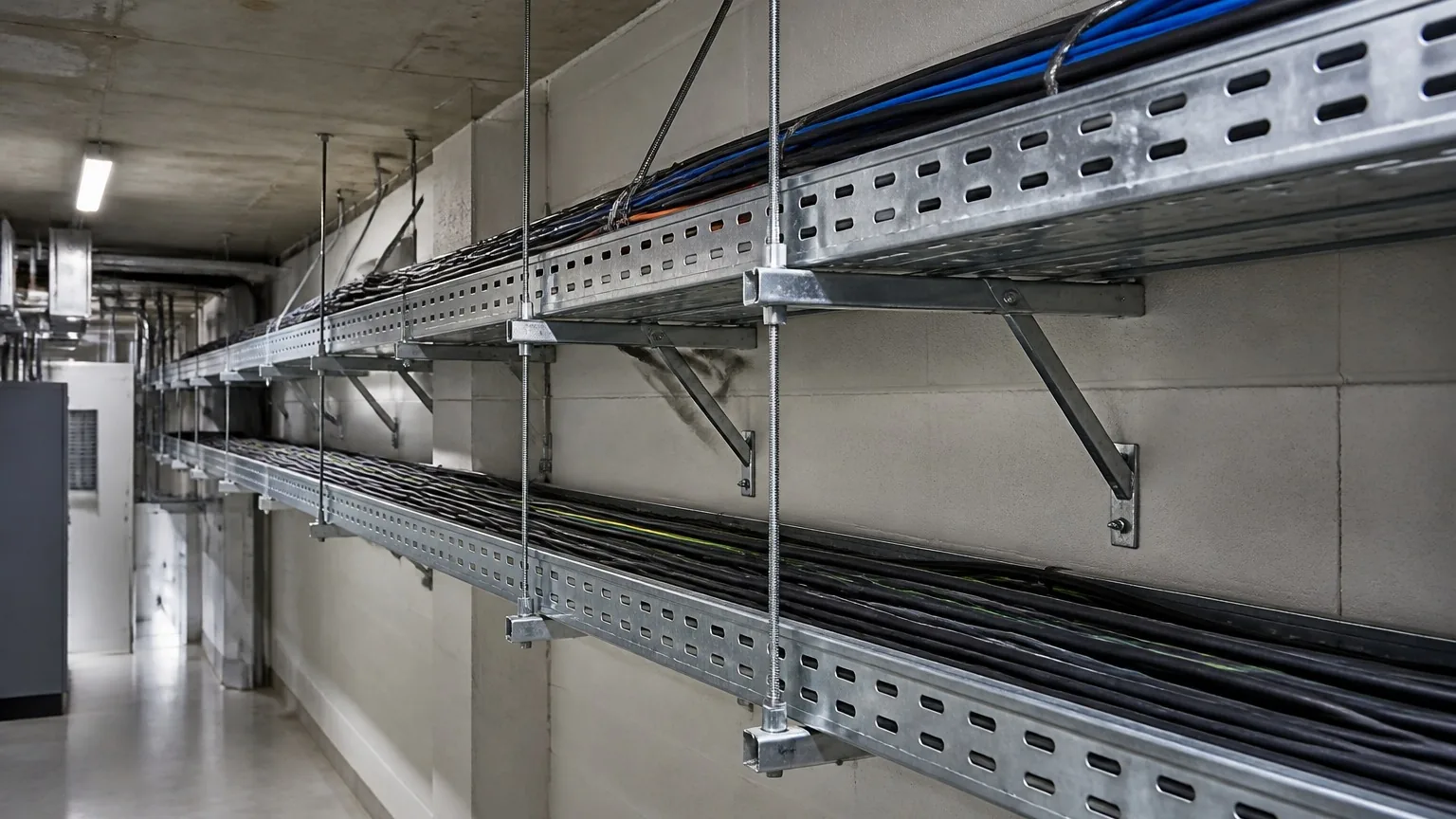 Cable Tray Supports, Ladder Rack & Trapeze Hangers — FabTek Industries