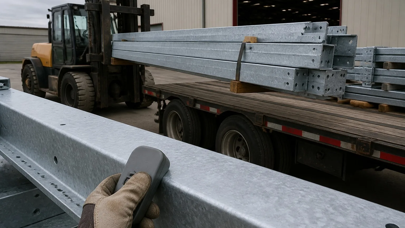 Coating-thickness check on galvanized steel — FabTek Industries