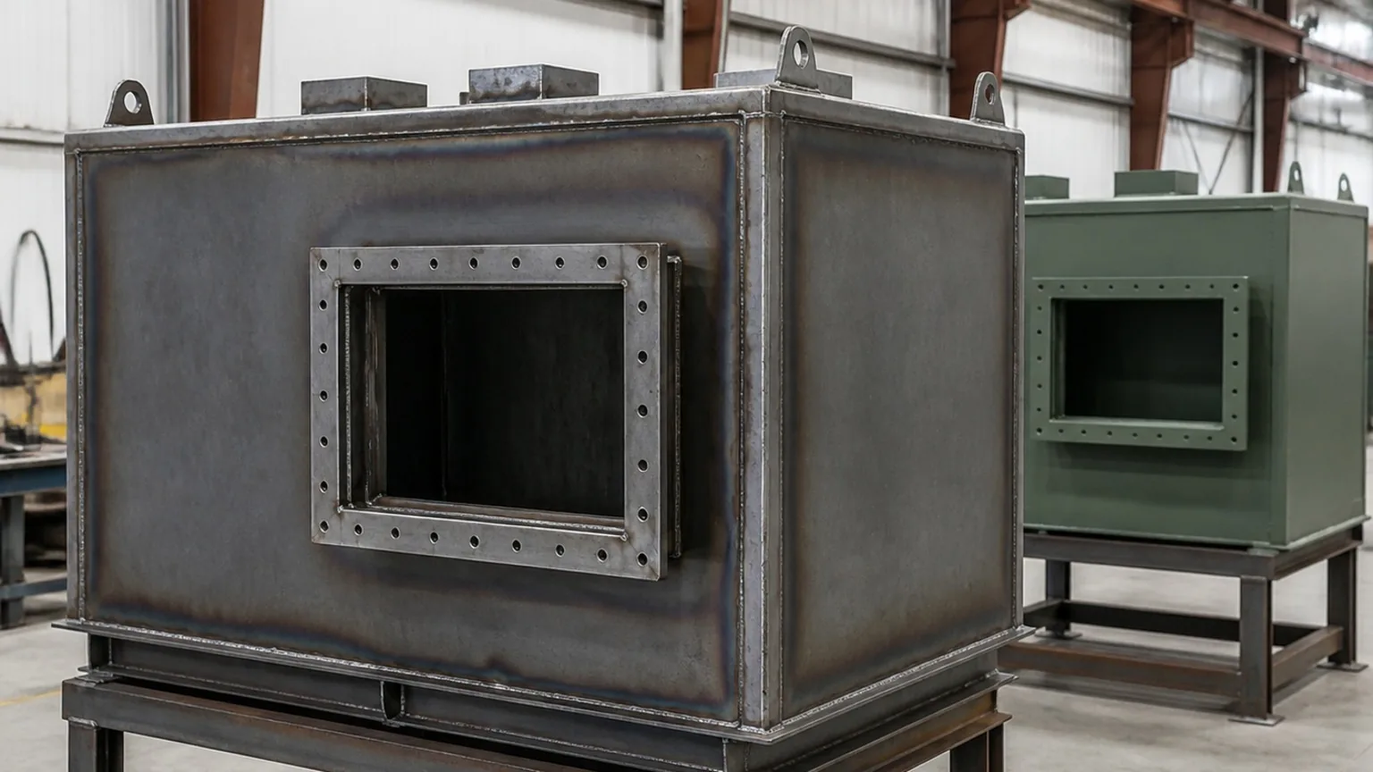 Pad-Mount Transformer Tanks fabricated by FabTek Industries