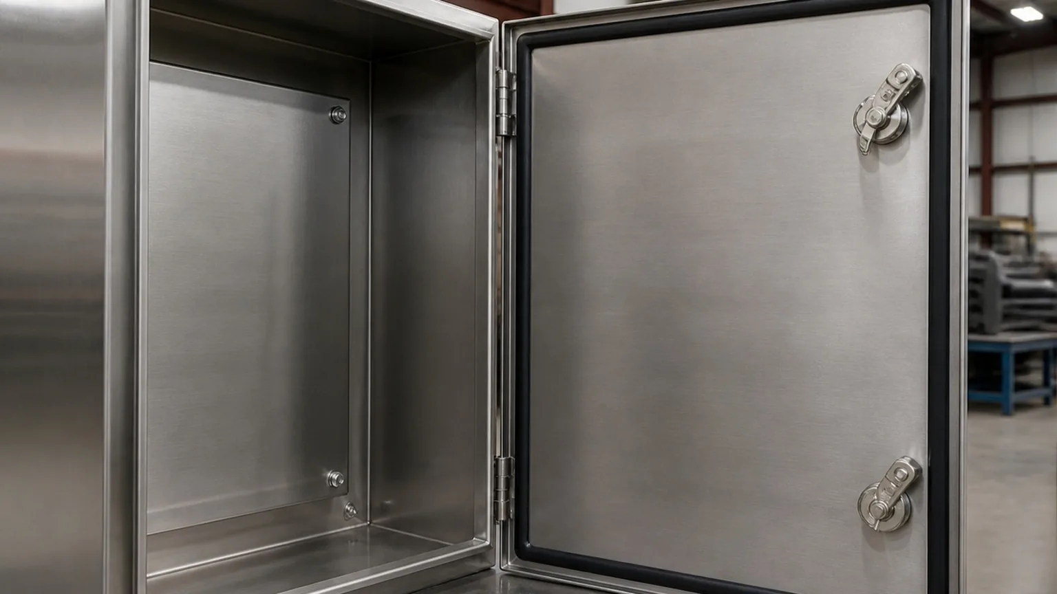 Poured gasket, sub-panel and quarter-turn latches — FabTek Industries