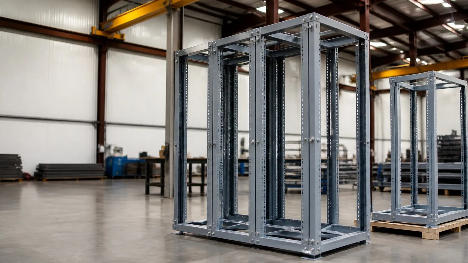 Data Center Racks, Frames & Rack Enclosures fabricated by FabTek Industries