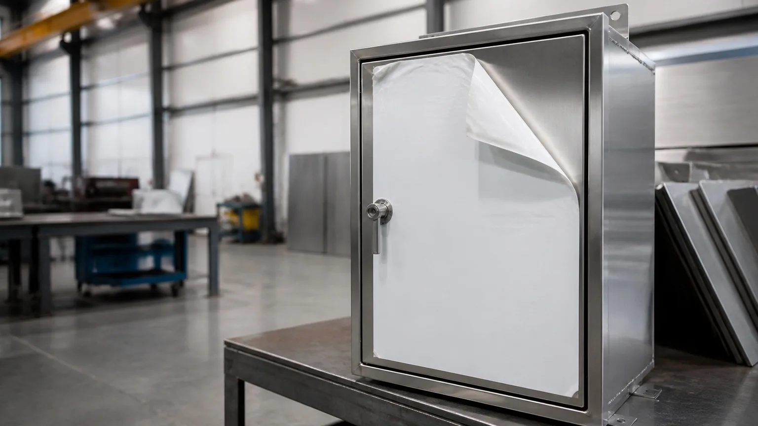 Stainless wall-mount enclosure — FabTek Industries