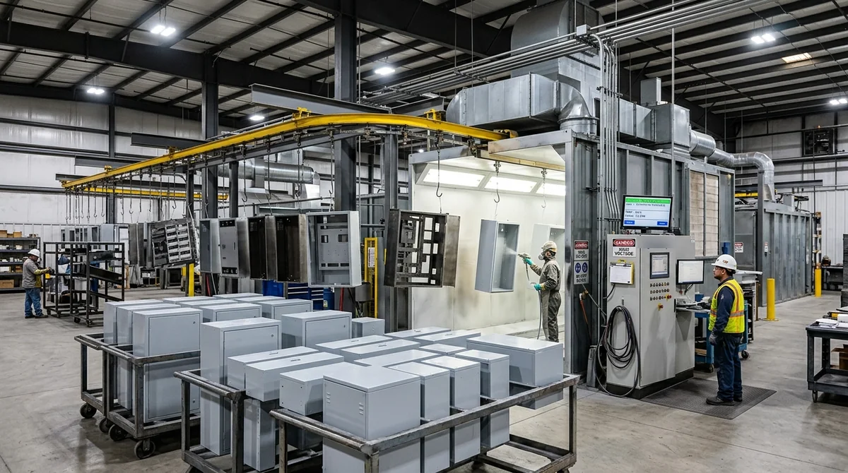 FabTek Industries production floor in Hazlehurst, Mississippi